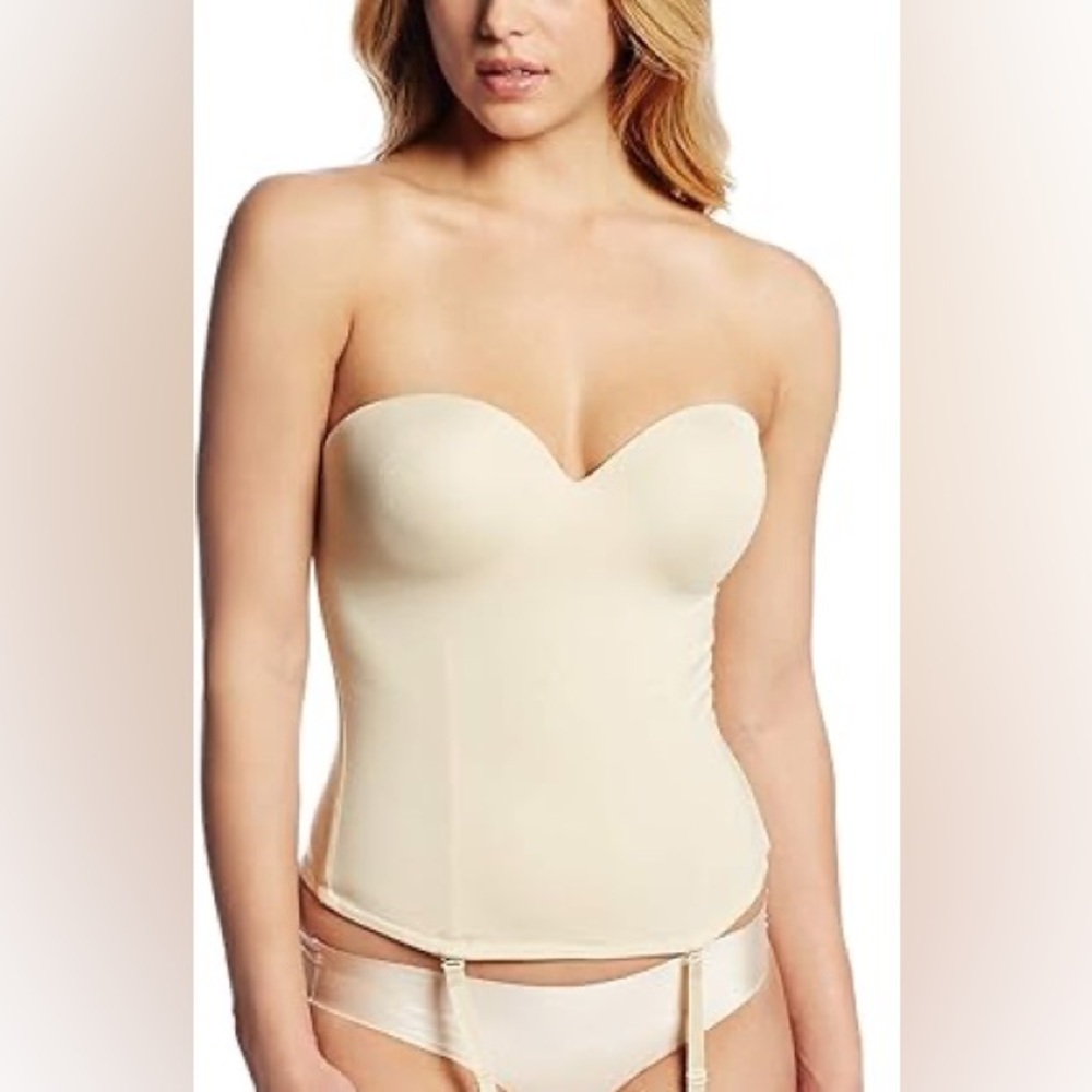 LE MYSTERE Bridal Seduction L’Image Collection 2355 Bustier Corset Ivory (34C)